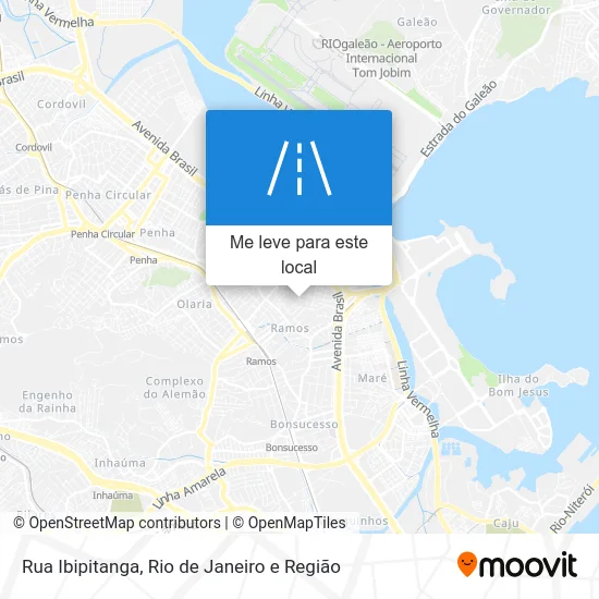 Rua Ibipitanga mapa
