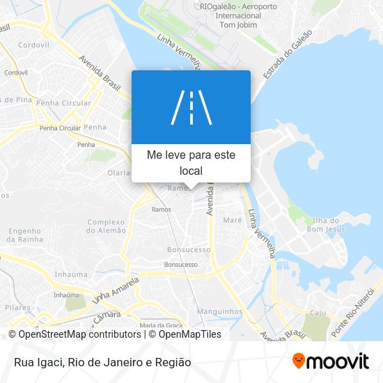 Rua Igaci mapa