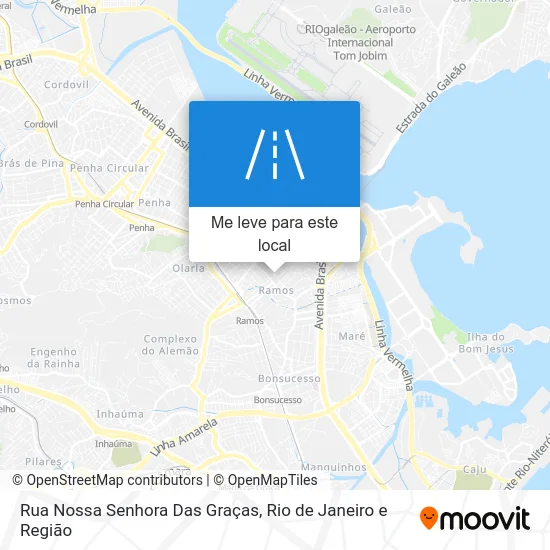 Rua Nossa Senhora Das Graças mapa
