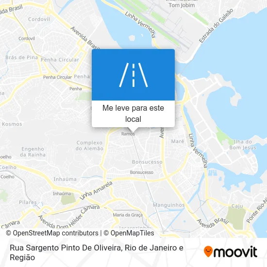 Rua Sargento Pinto De Oliveira mapa