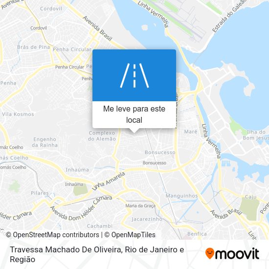 Travessa Machado De Oliveira mapa