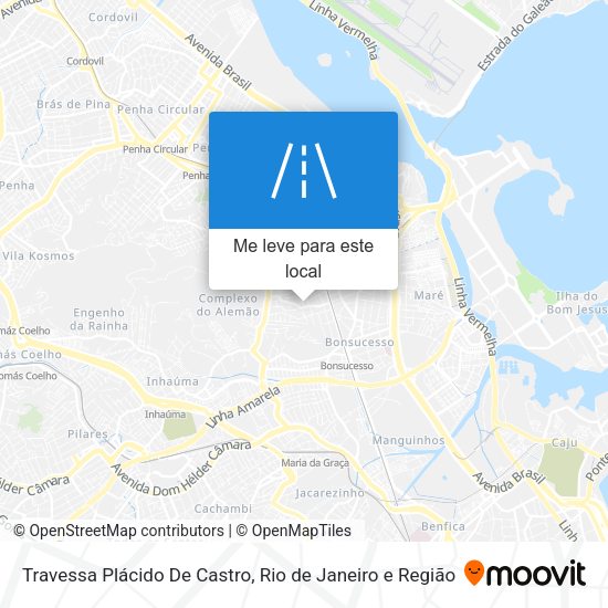 Travessa Plácido De Castro mapa