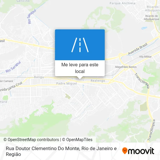 Rua Doutor Clementino Do Monte mapa