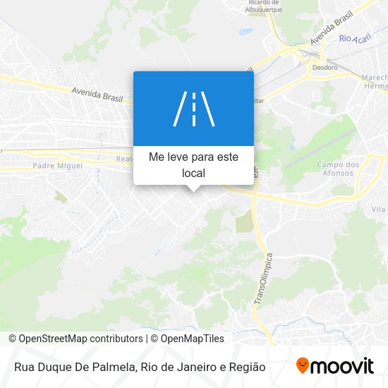 Rua Duque De Palmela mapa