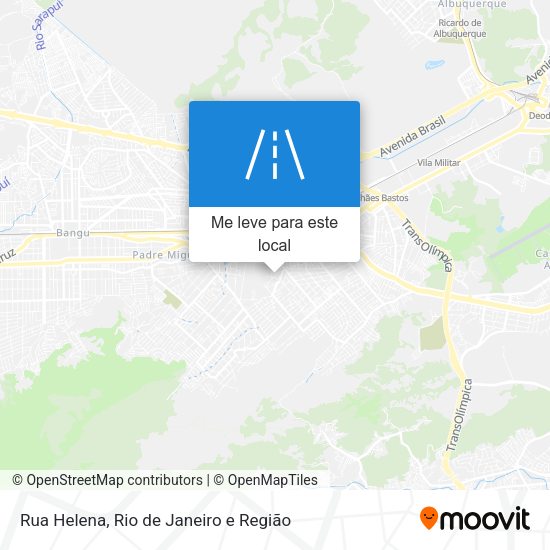 Rua Helena mapa
