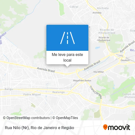 Rua Nilo (Nr) mapa