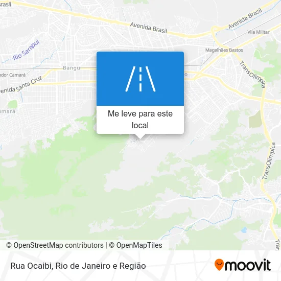 Rua Ocaibi mapa