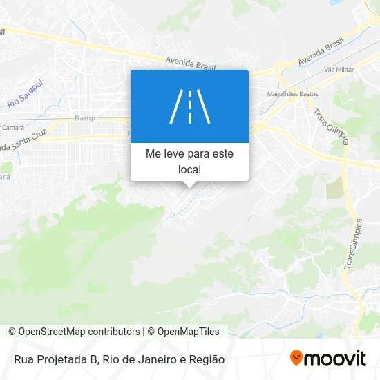 Rua Projetada B mapa