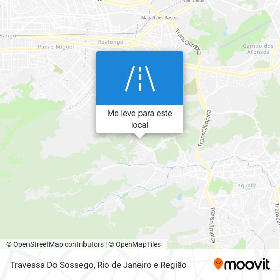 Travessa Do Sossego mapa