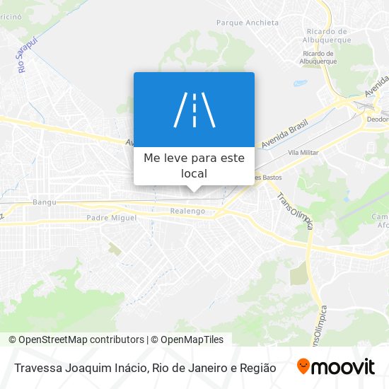 Travessa Joaquim Inácio mapa