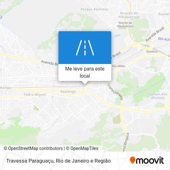 Travessa Paraguaçu mapa
