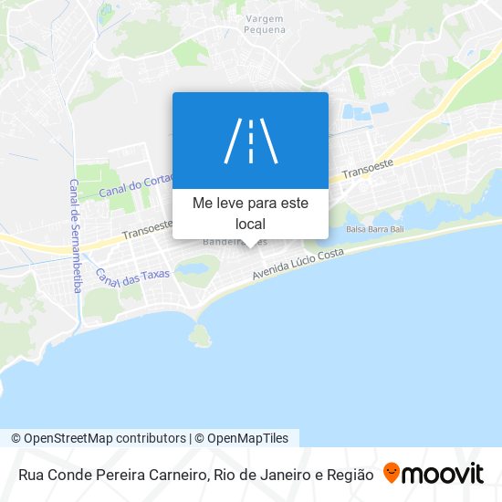 Rua Conde Pereira Carneiro mapa