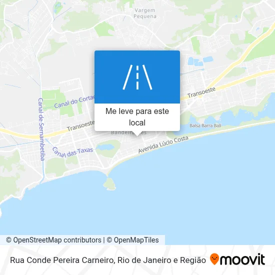 Rua Conde Pereira Carneiro mapa