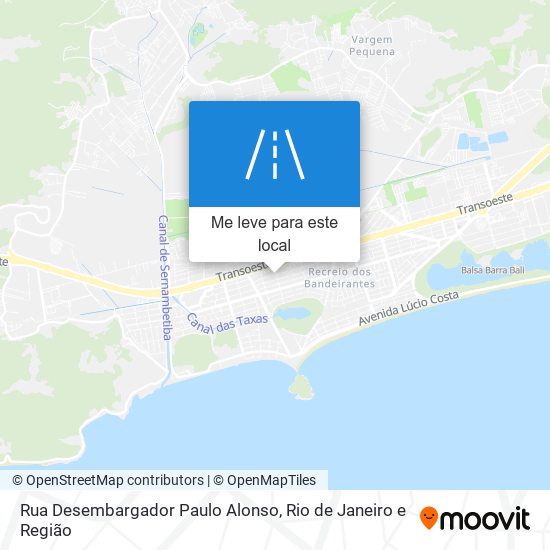 Rua Desembargador Paulo Alonso mapa