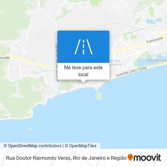 Rua Doutor Raimundo Veras mapa