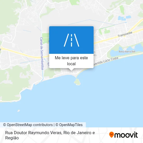 Rua Doutor Raymundo Veras mapa