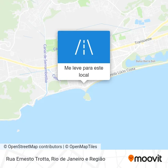 Rua Ernesto Trotta mapa