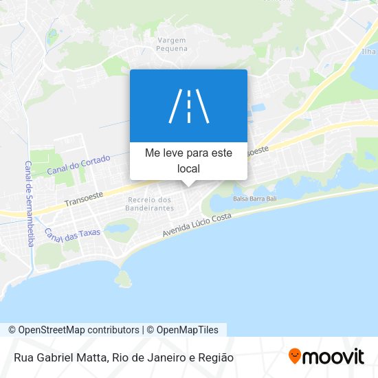 Rua Gabriel Matta mapa