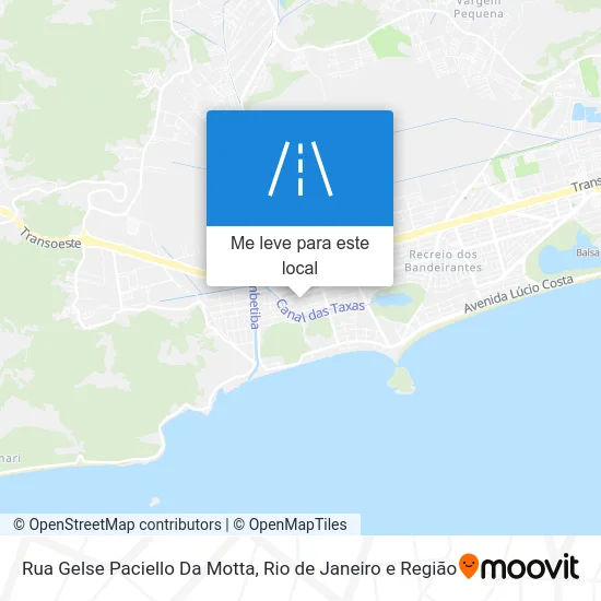 Rua Gelse Paciello Da Motta mapa