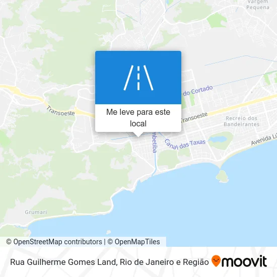 Rua Guilherme Gomes Land mapa