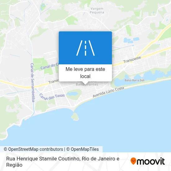 Rua Henrique Stamile Coutinho mapa