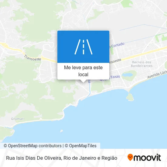 Rua Isis Dias De Oliveira mapa