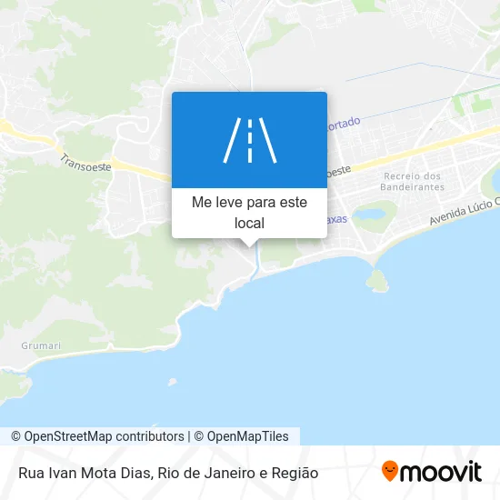 Rua Ivan Mota Dias mapa