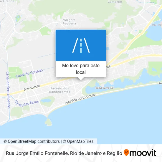 Rua Jorge Emílio Fontenelle mapa