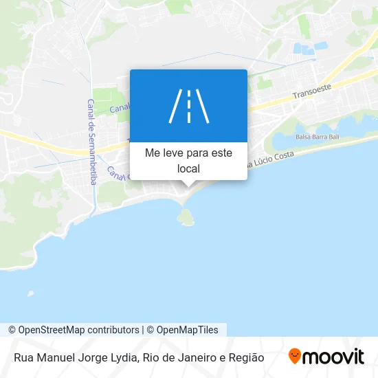 Rua Manuel Jorge Lydia mapa