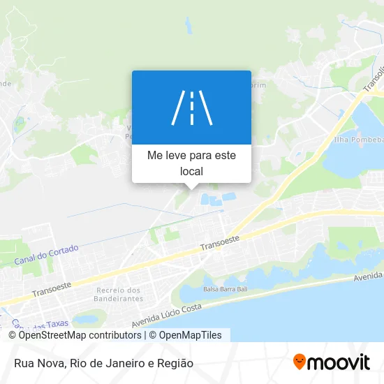 Rua Nova mapa