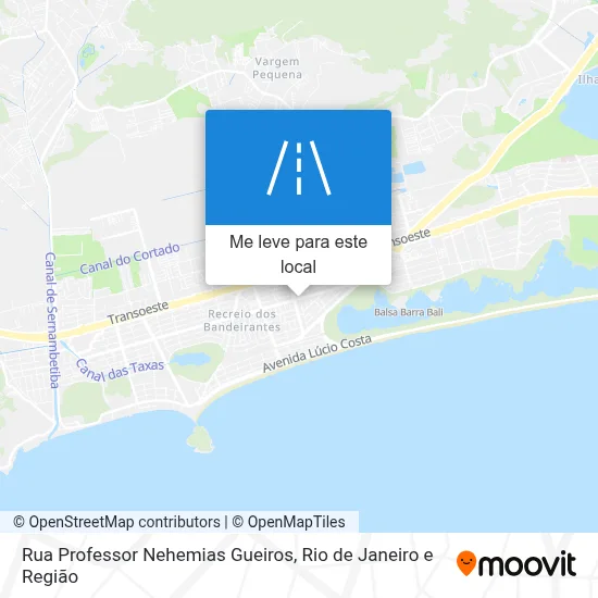 Rua Professor Nehemias Gueiros mapa