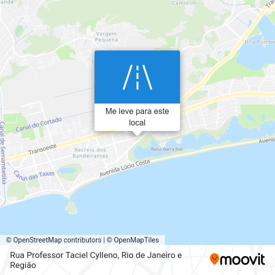 Rua Professor Taciel Cylleno mapa