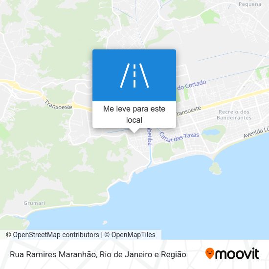 Rua Ramires Maranhão mapa
