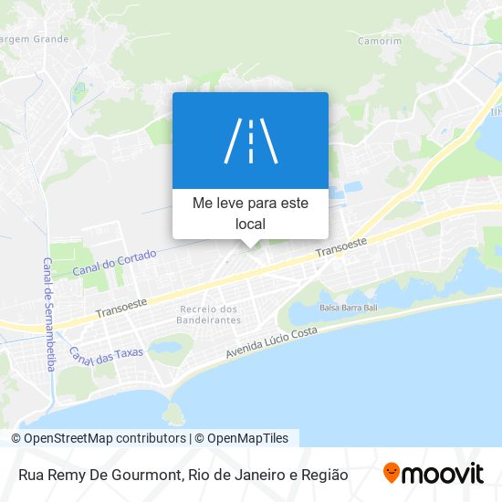 Rua Remy De Gourmont mapa