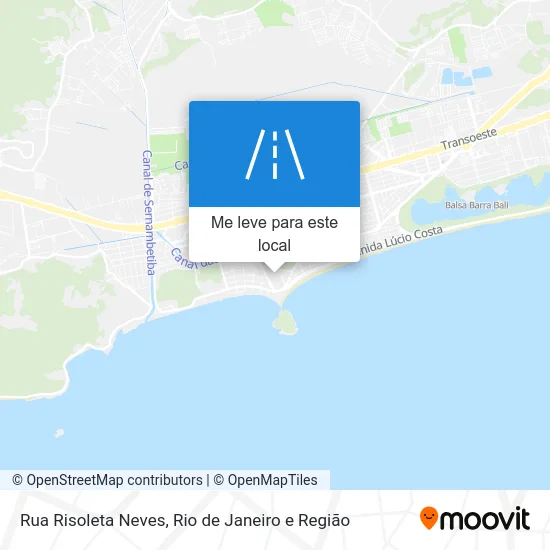 Rua Risoleta Neves mapa