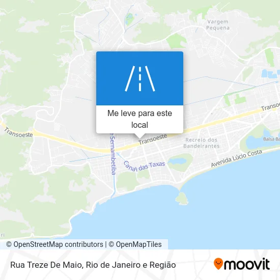 Rua Treze De Maio mapa