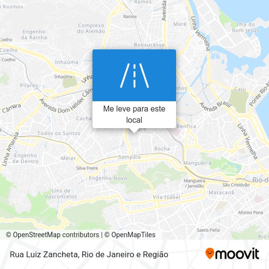 Rua Luiz Zancheta mapa