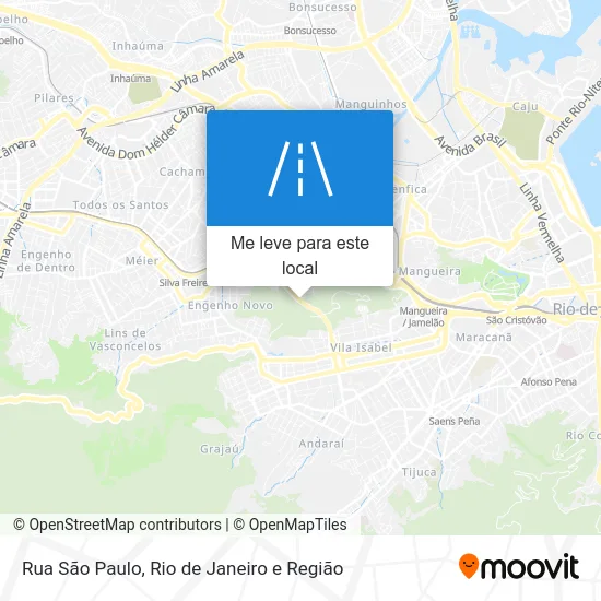 Rua São Paulo mapa