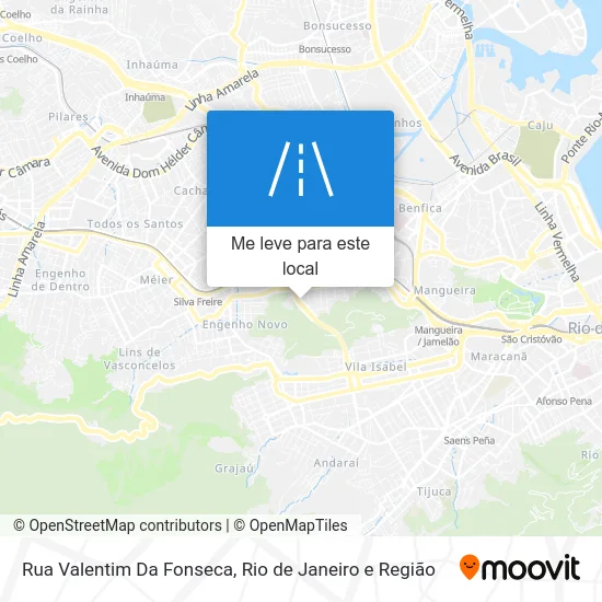 Rua Valentim Da Fonseca mapa