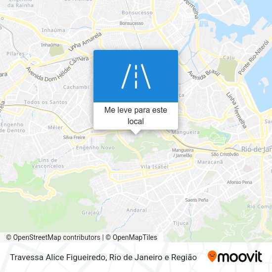 Travessa Alice Figueiredo mapa