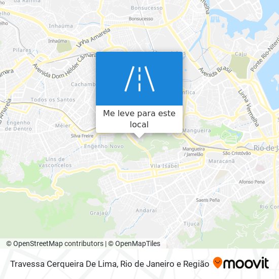 Travessa Cerqueira De Lima mapa