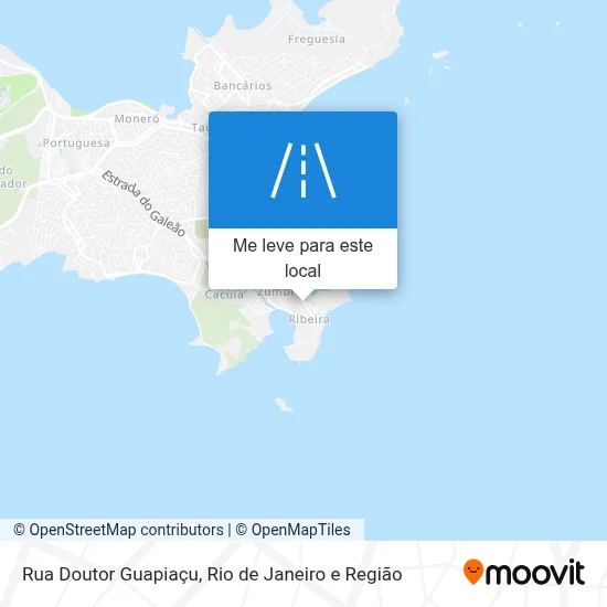 Rua Doutor Guapiaçu mapa