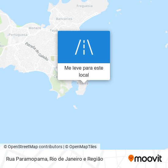 Rua Paramopama mapa