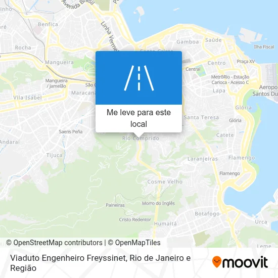 Viaduto Engenheiro Freyssinet mapa