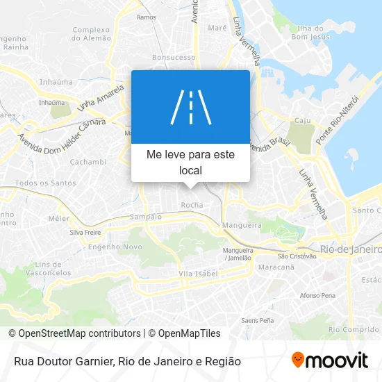 Rua Doutor Garnier mapa