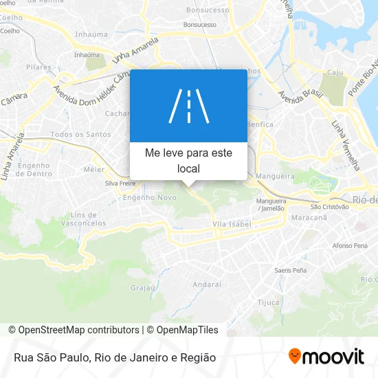 Rua São Paulo mapa