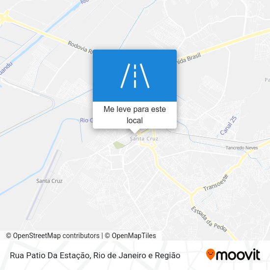 Rua Patio Da Estação mapa