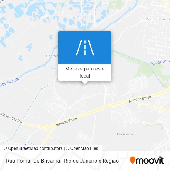 Rua Pomar De Brisamar mapa