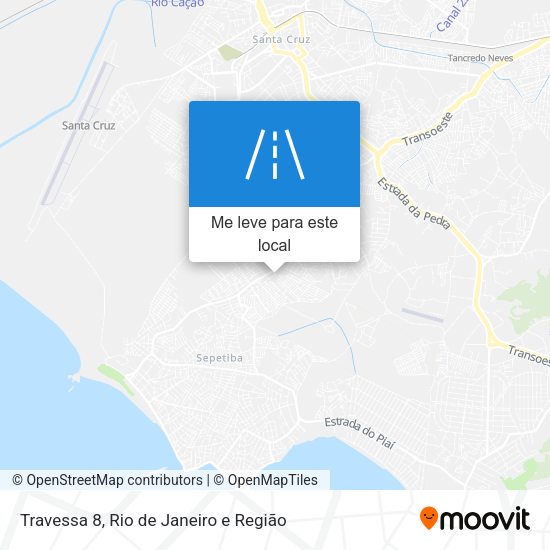 Travessa 8 mapa