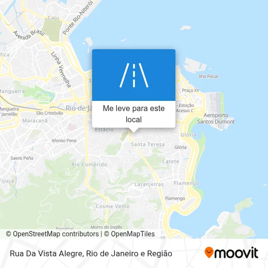 Rua Da Vista Alegre mapa